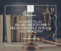 LEGGE PINTO risarcimento per irragionevole durata